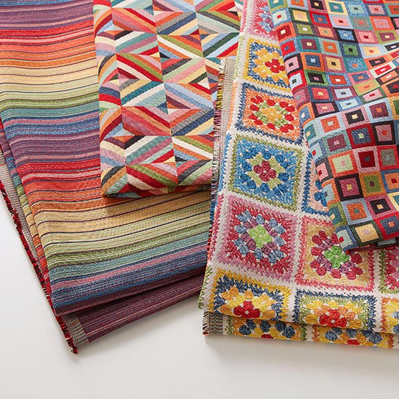 Dekorační látka Gobelín Kaleidoskop – přírodni, image number 6