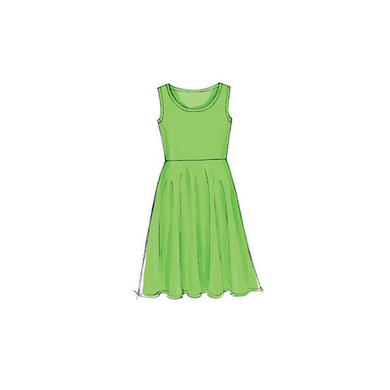 Dívčí šaty, McCalls 7079 | 128 - 152 | 140 - 158,  image number 5