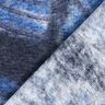 Jemný úplet batikovaný zdrsněný – namornicka modr/noční modrá,  thumbnail number 4
