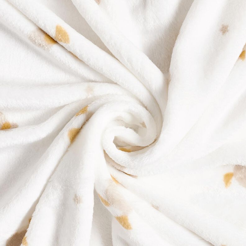 Hebký fleece Malé husy – slonová kost/mandlová, image number 3