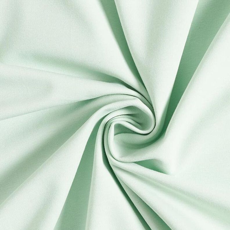 Bavlněný žerzej Medium jednobarevný – rákosove zelená,  image number 1