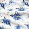 Alpenfleece Akvarelové hvězdy – přírodni/indigová,  thumbnail number 2