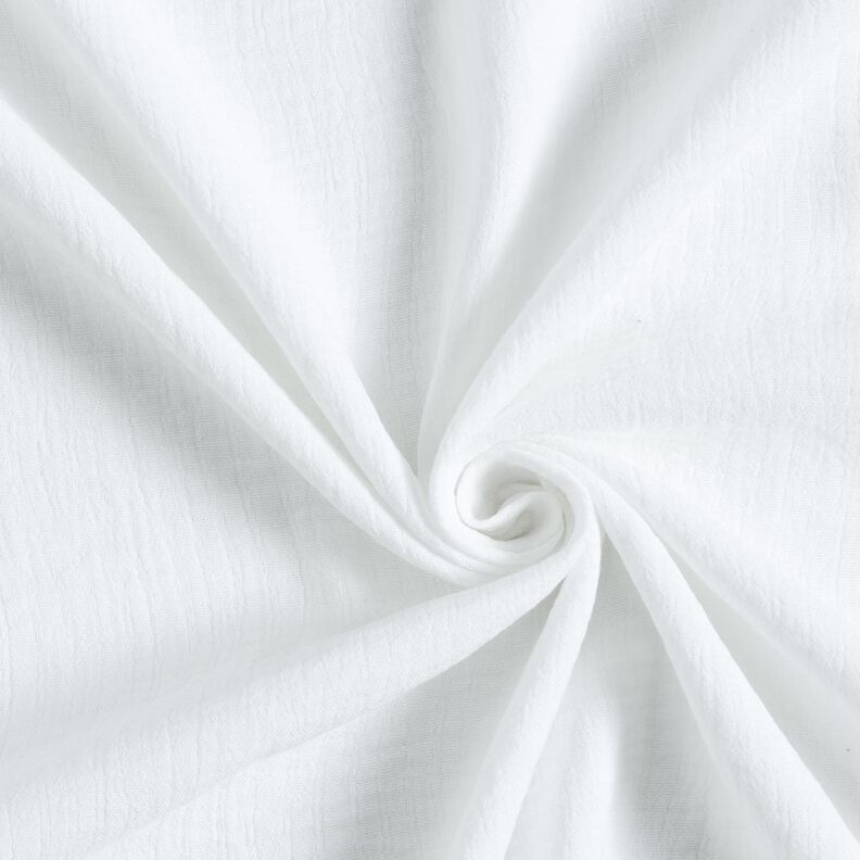 Směs lnu a bavlny Žakár Vlnkový vzor – bílá,  image number 4