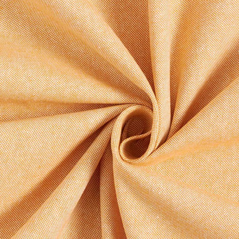 Dekorační látka polopanama šambré, recyklovaná – broskvově oranžová/přírodni,  image number 1