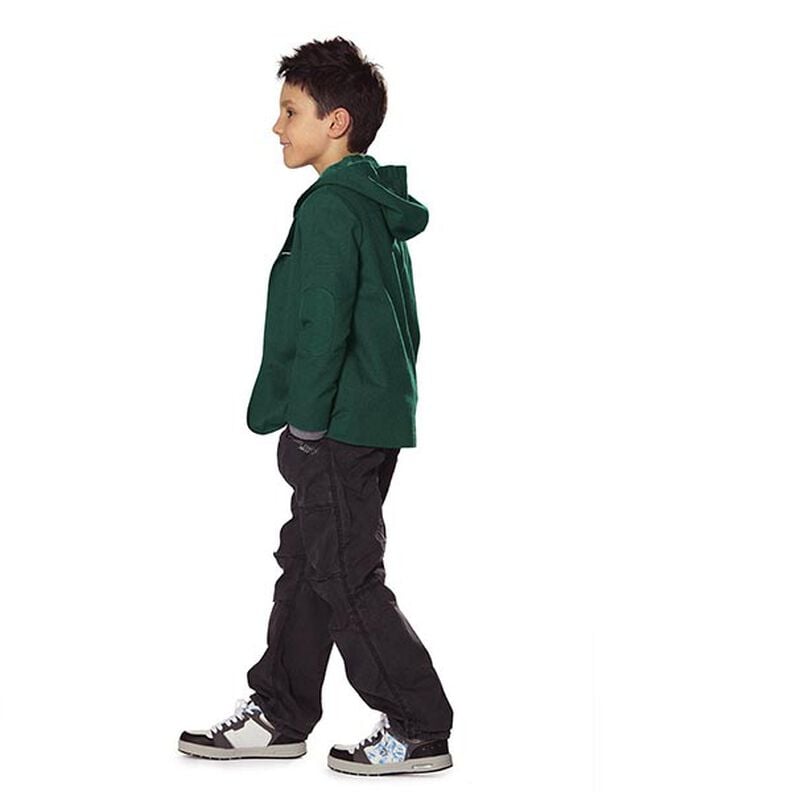 Lehké francouzské froté jednobarevné – jedlově zelená,  image number 10