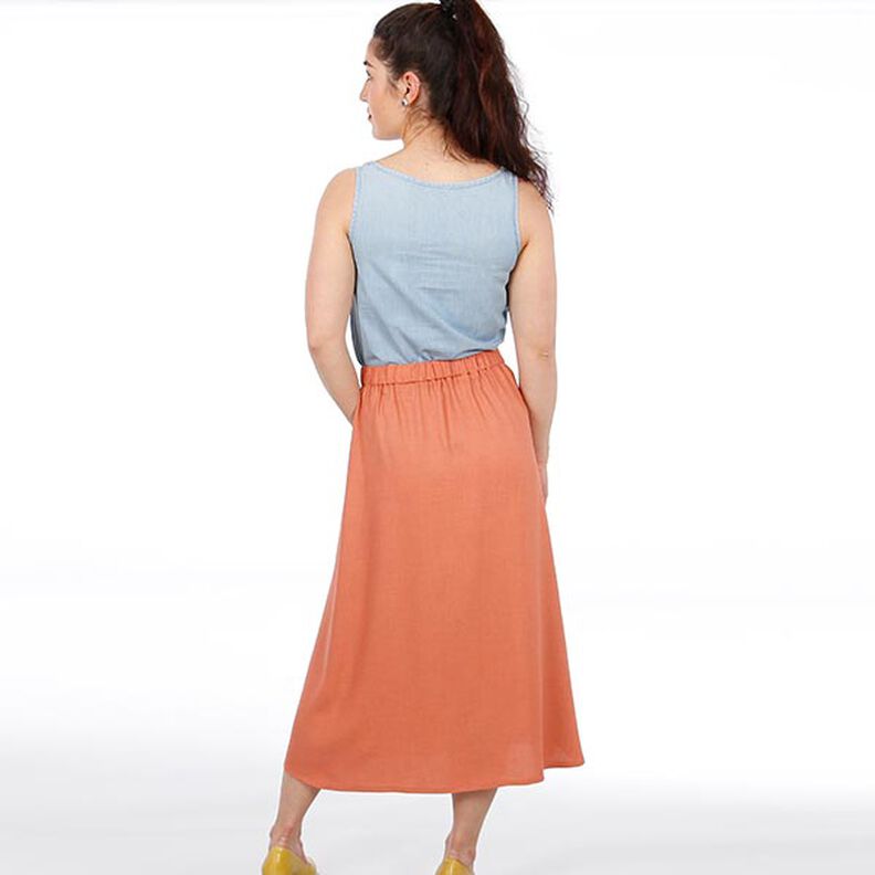 FRAU CARRY – široká sukně s elastickým pasem vzadu, Studio Schnittreif | XS - XXL,  image number 6