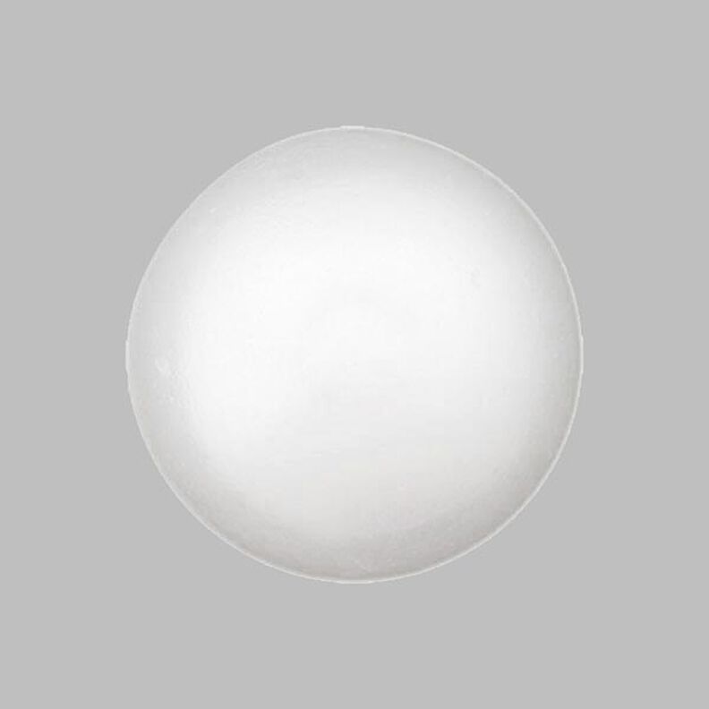 Polyesterový perlový knoflík s leskem - bílá,  image number 1