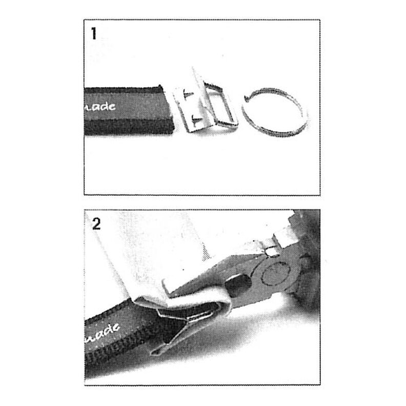 Přívěsek na klíče – stříbrná kovový | Prym,  image number 4