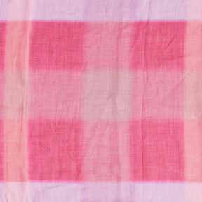 Ramie šifónová batika – výrazná jasně růžová, 