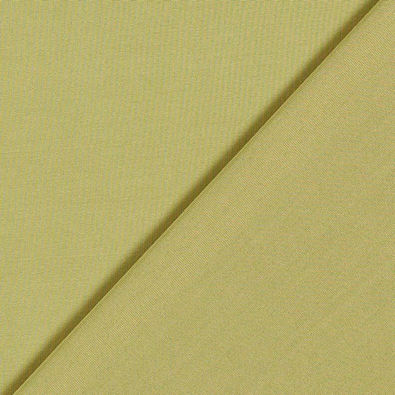 Vysoce elastická žerzejová tkanina Uni – olivově žlutá,  image number 3