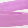Šikmý proužek Polycotton [20 mm] – pastelově fialová,  thumbnail number 2