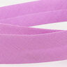 Šikmý proužek Polycotton [20 mm] – pastelově fialová,  thumbnail number 2