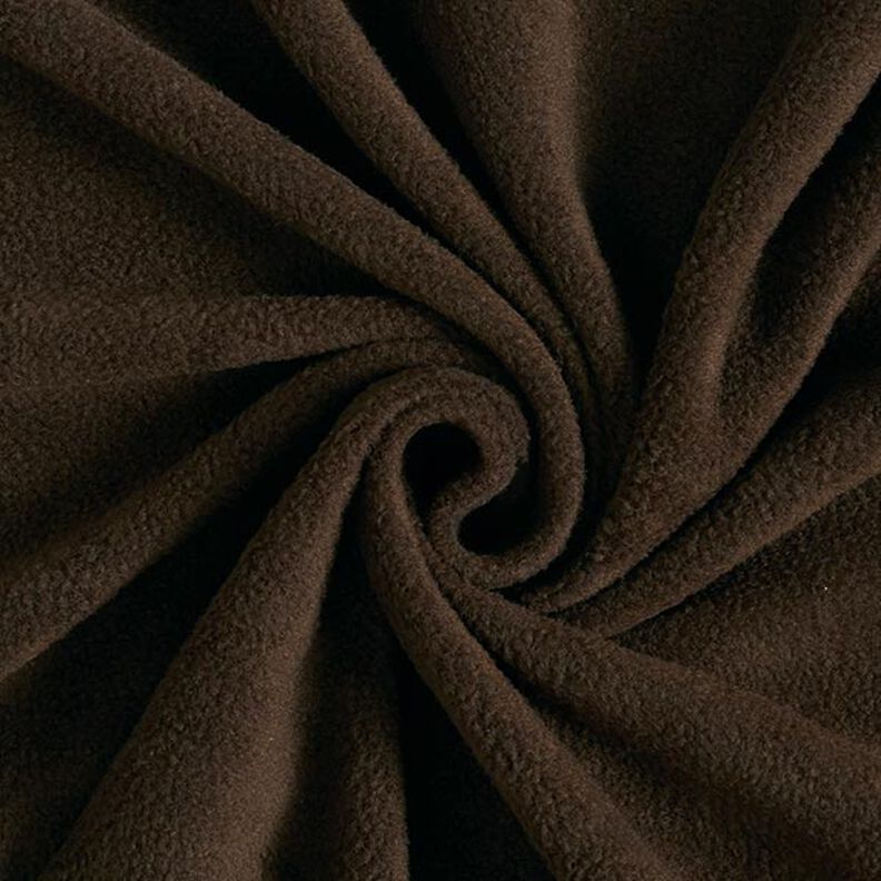 Fleece s protižmolkovou úpravou – tmavě hnědá,  image number 1