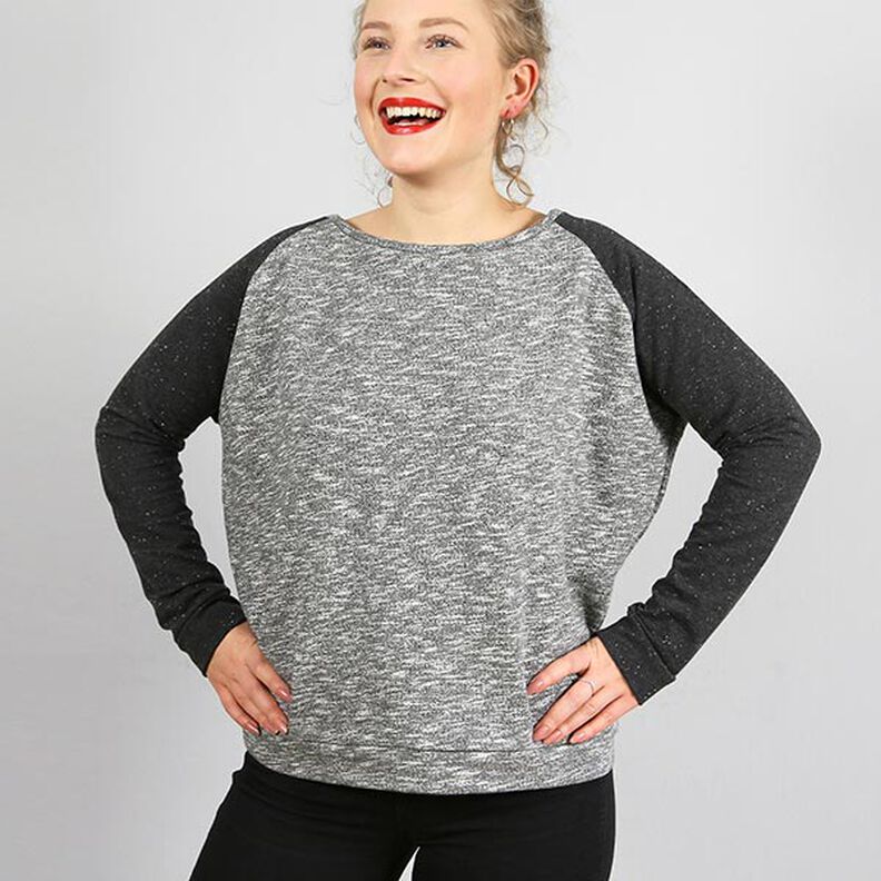 FRAU MONA Raglánový svetr s úzkými rukávy | Studio Schnittreif | XS-L,  image number 3