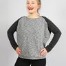 FRAU MONA Raglánový svetr s úzkými rukávy | Studio Schnittreif | XS-L,  thumbnail number 3
