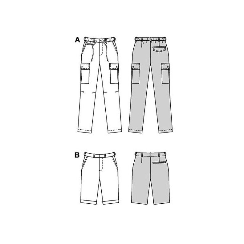 Kalhoty | Burda 5814 | 46-56,  image number 8