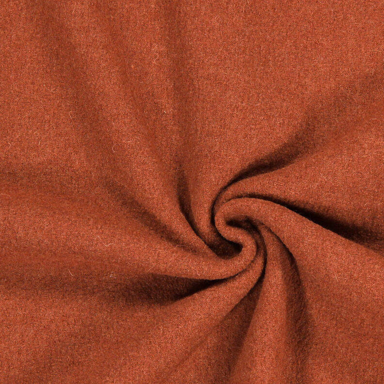 Valchovaný vlněný loden – terracotta,  image number 1