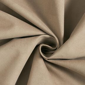 Čalounická látka Imitace nubuku – taupe (šedohnědá), 