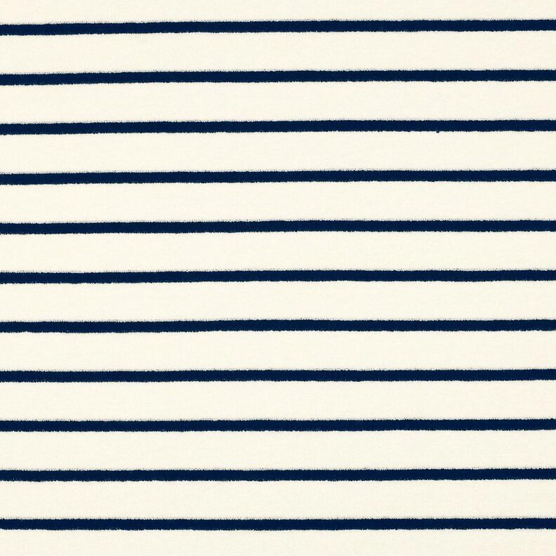 Froté žerzej Pruhy – slonová kost/noční modrá,  image number 1