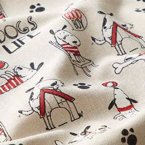 Polopanama, vzhled lnu, Dogs Life – přírodni, 