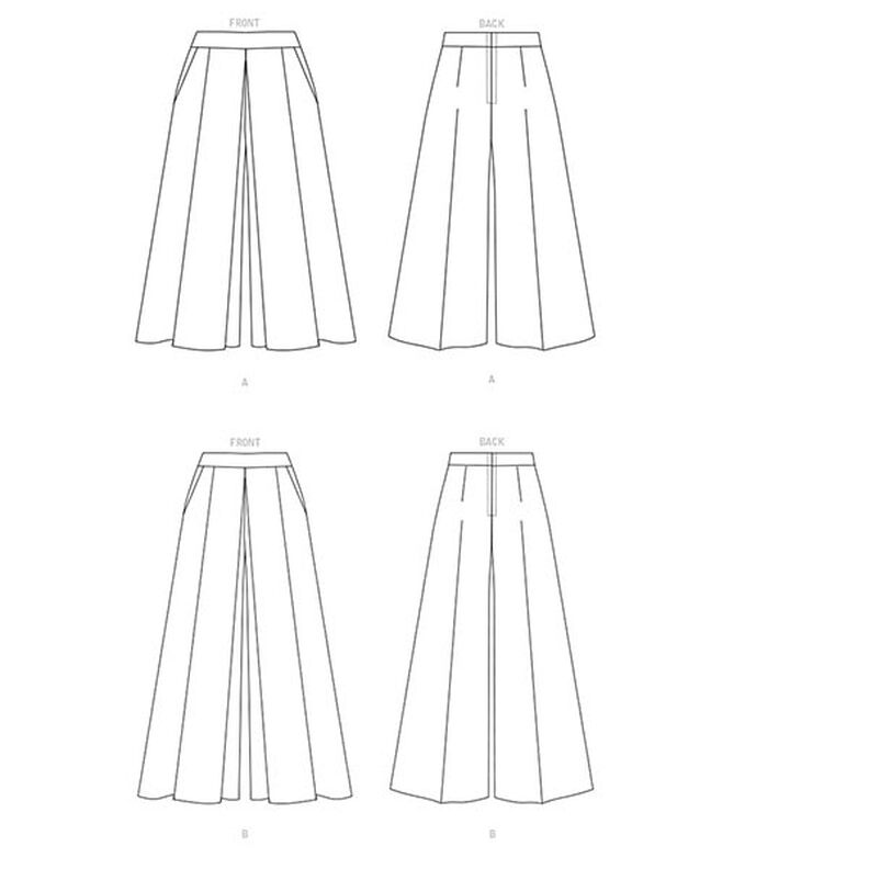 Kalhotová sukně, Vogue 1685 | 32-40,  image number 6