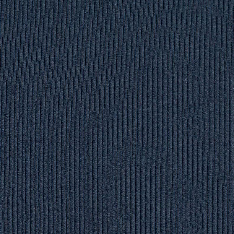 Žebrovaný žerzej Jemná žebra 2-1-1-1 – noční modrá,  image number 4