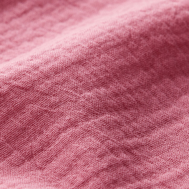 Mušelín / dvojitá mačkaná tkanina – pastelově fialová,  image number 3