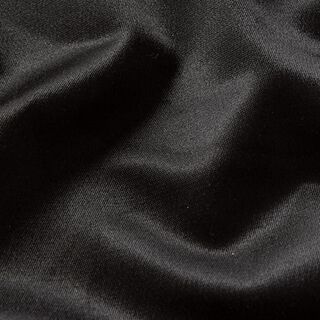 Saténová směs bavlny hladká – černá, 