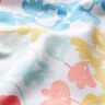 Francouzské froté barevné květy – bílá/mix barev,  thumbnail number 2