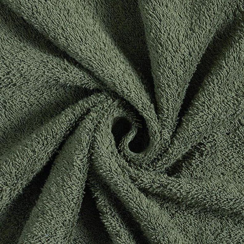 Froté látka – tmave olivová, image number 1