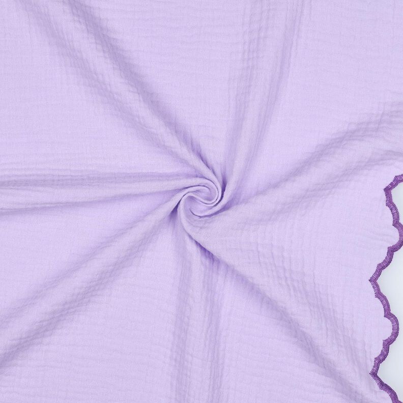 Mušelín / dvojitá mačkaná tkanina Oboustranně zahnutý okraj | Poppy Fabrics –, image number 3