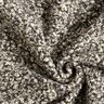 Pletené buklé Třpytivé nitě melanž – cashew (béžová)/černá,  thumbnail number 3