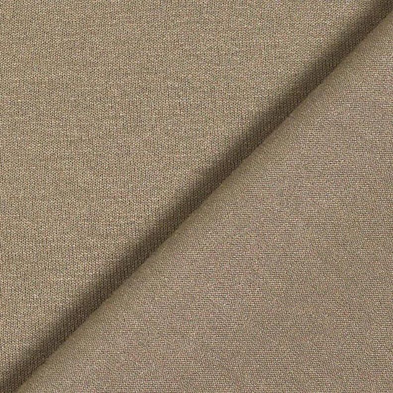 Viskózový žerzej lehký – khaki,  image number 4