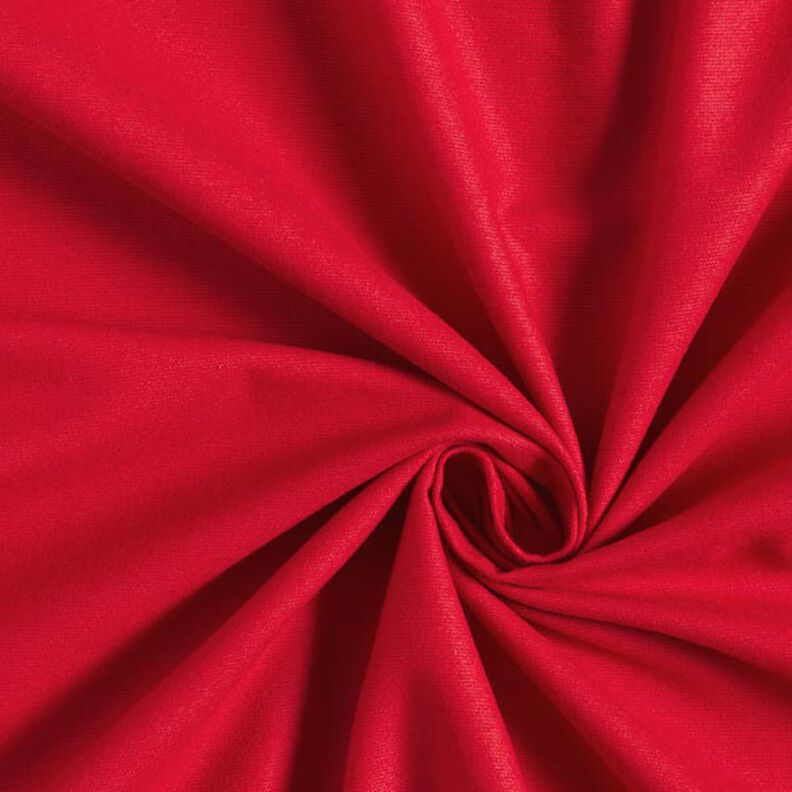 Bavlněný flanel Jednobarevné provedení – červená,  image number 1