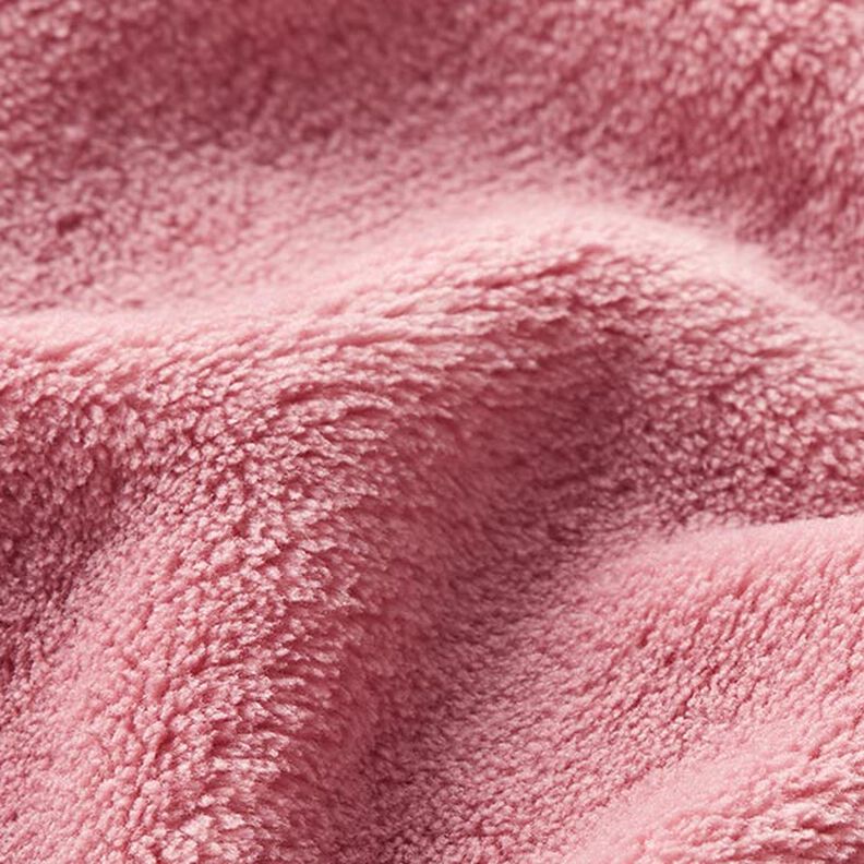 Hebký fleece – starorůžová,  image number 3