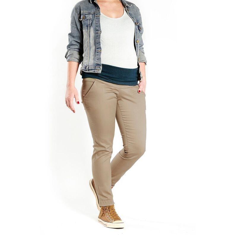 Bavlněný kepr Jednobarevné provedení – petrolejová,  image number 5