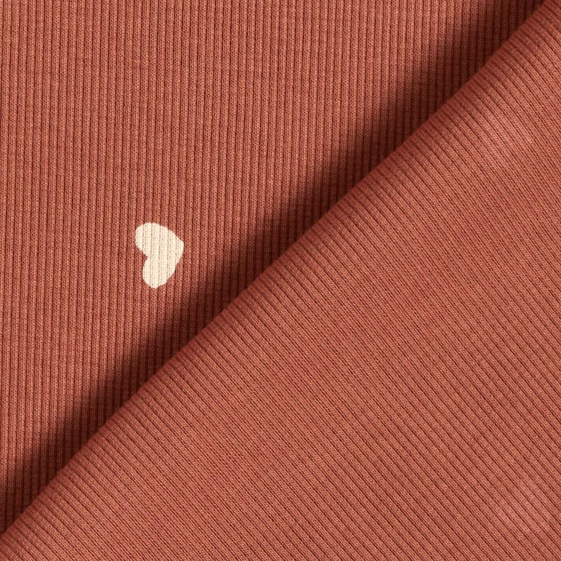 Žebrovaný žerzej Srdí?ka – ?ervená,  image number 4