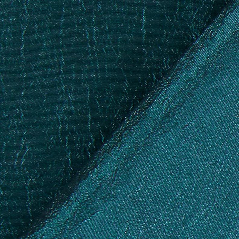 Taftová látka mačkaná – tmavě zelená,  image number 3