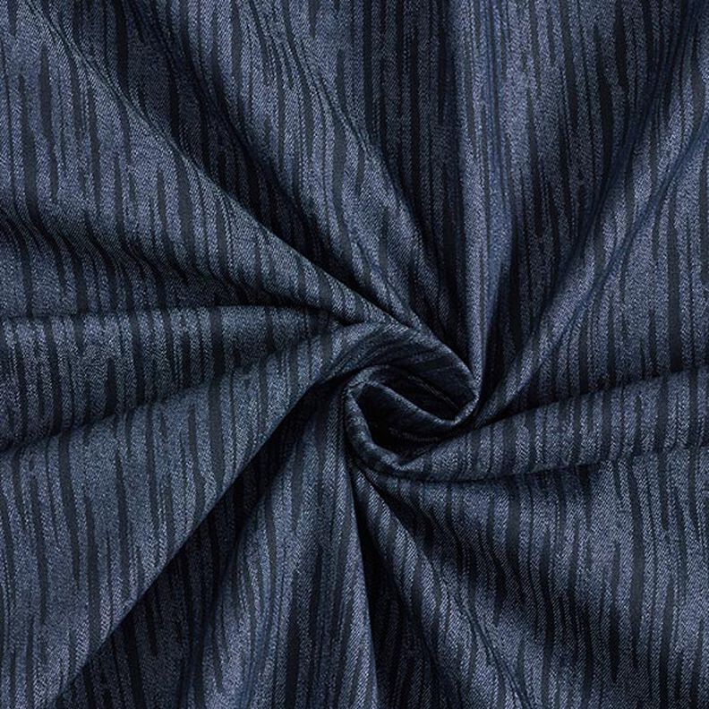 Strečové džíny s přerušovanými pruhy – namornicka modr,  image number 3