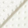 Hebký fleece vyražené puntíky – vlněná bílá,  thumbnail number 4