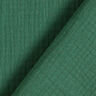 Mušelín / dvojitá mačkaná tkanina – tmavě zelená,  thumbnail number 4