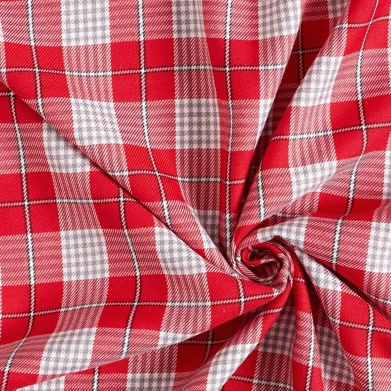 Viskózová směs Glencheck – chili,  image number 3