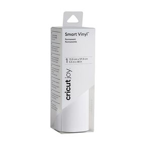Cricut Joy Smart permanentní vinylové fólie [ 13,9 x 121,9 cm ] – bílá, 