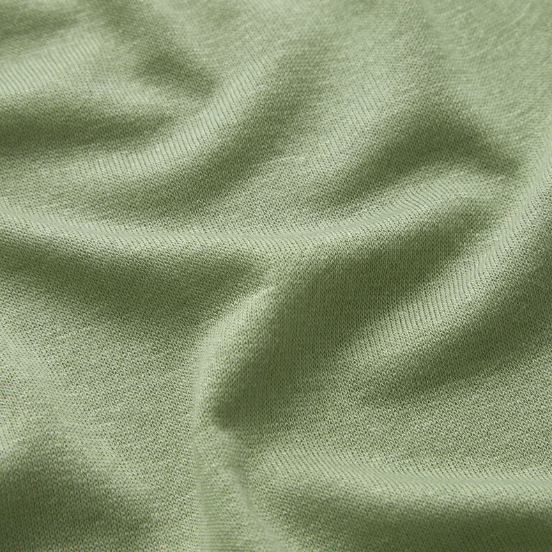 Letní žerzej světlý viskózový – rákosove zelená,  image number 2