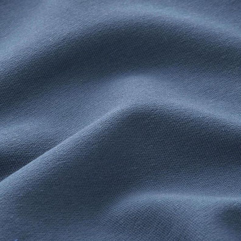 Lehké francouzské froté jednobarevné – džínově modrá,  image number 4