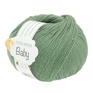 Cool Wool Baby, 50g | Lana Grossa – zelenkavá, 
