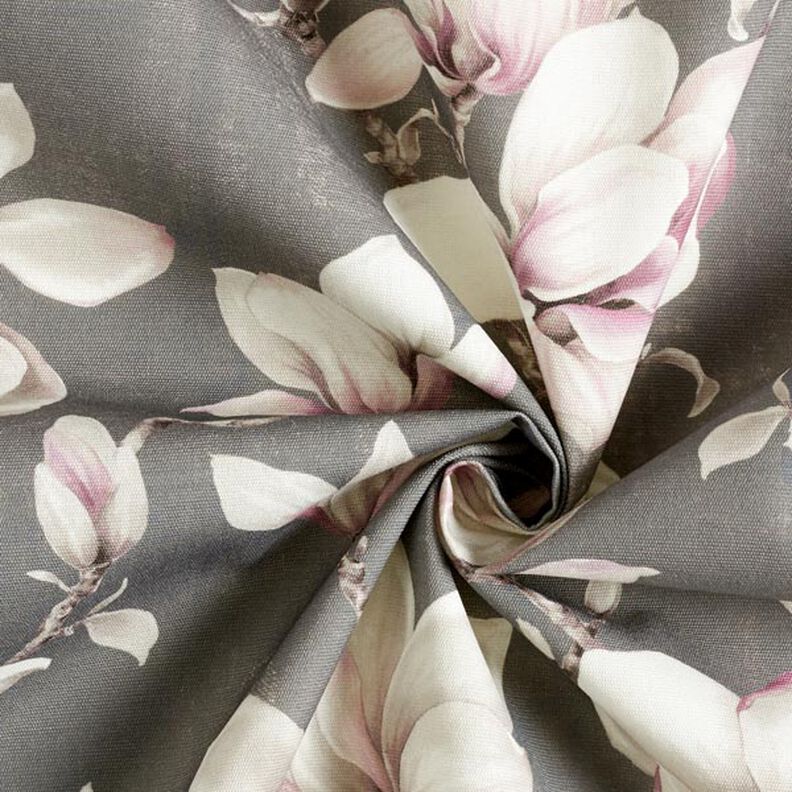 Látka pro venkovní použití Plátno magnolie – šedá,  image number 4