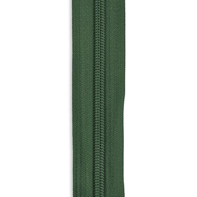 Nekonečný zip [5 mm] Plast | Prym – tmave olivová, 