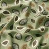Viskózová tkanina Papaya – rákosove zelená/taupe (šedohnědá),  thumbnail number 2