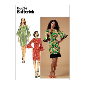 Šaty | Butterick 6624 | 44-50, 